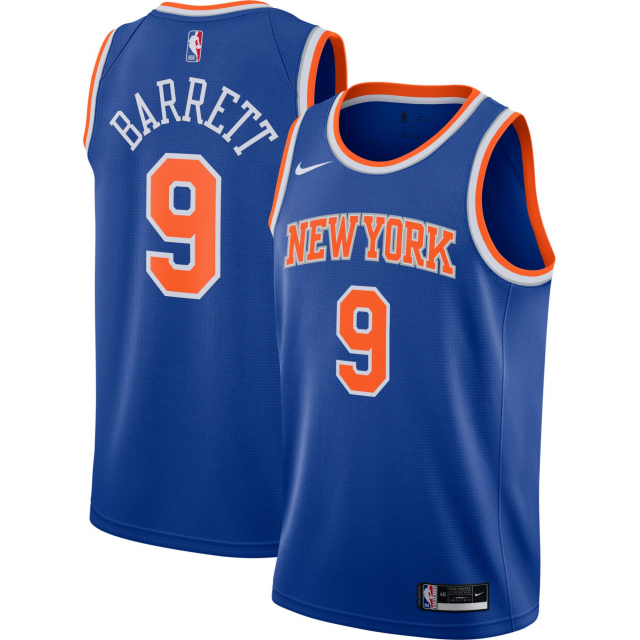 Nike / Men's New York Knicks RJ Barrett Icon Jersey