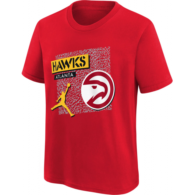 Nike / Jordan Youth Atlanta Hawks Red Statement TShirt