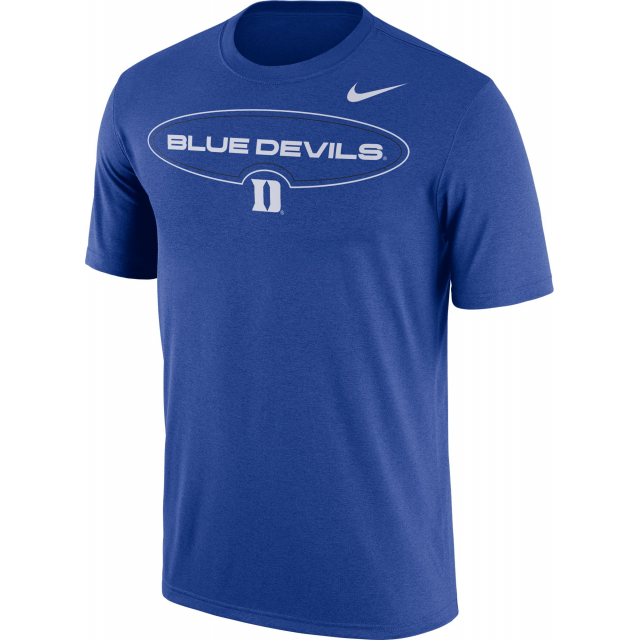 Nike / Men's Duke Blue Devils Blue Legend Wordmark TShirt