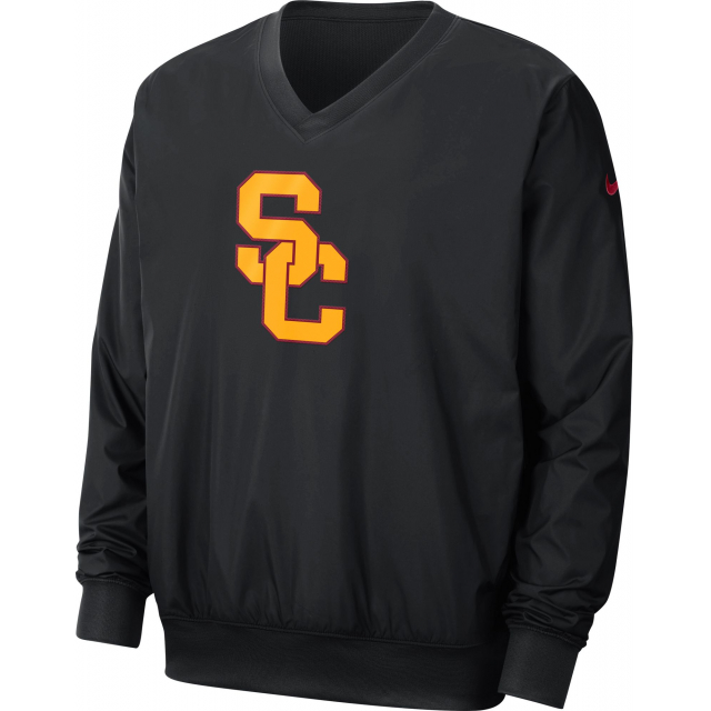 Nike / Men's USC Trojans Stadium Windshirt Black Jacket