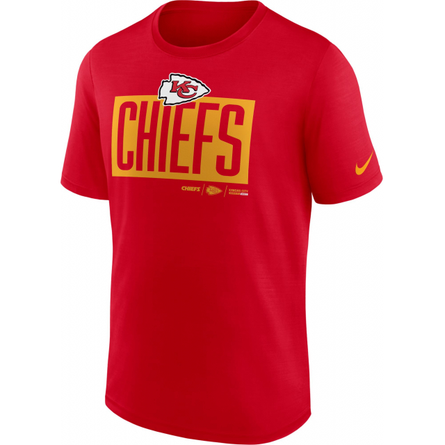 Nike / Men's Kansas City Chiefs Exceed Block Red TShirt