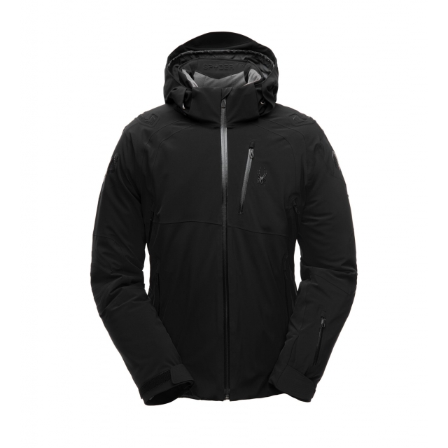 black and white fuzzy jacket