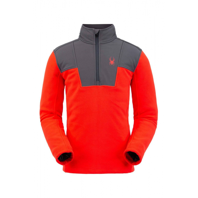 spyder jacket half zip