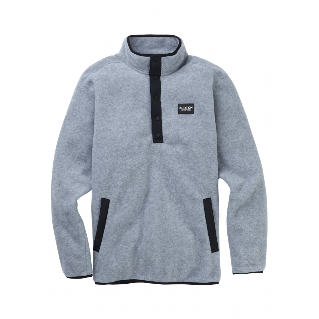 men's burton hearth fleece anorak