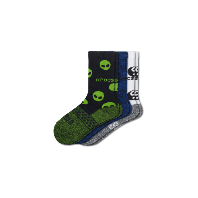 Crocs / Socks Kid Crew Easy Icon 3Pack