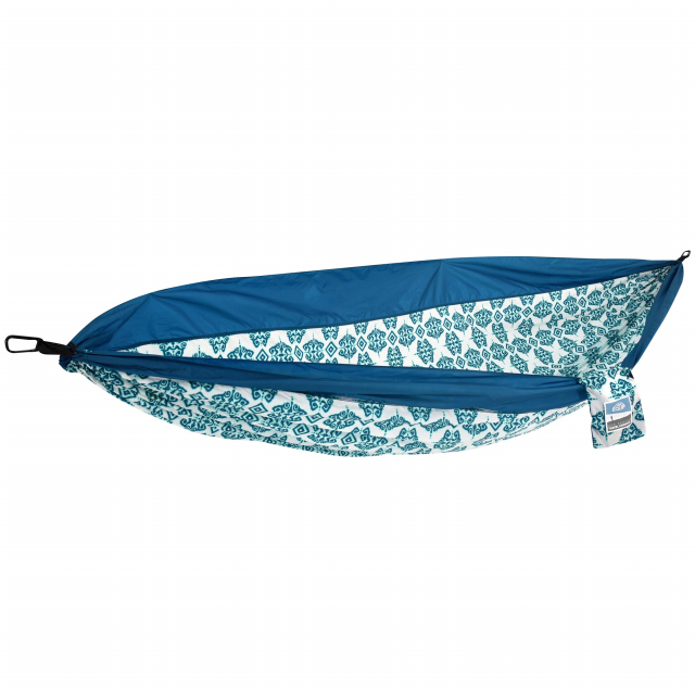 Equip / One Person Travel Hammock Indigo Ink Dot
