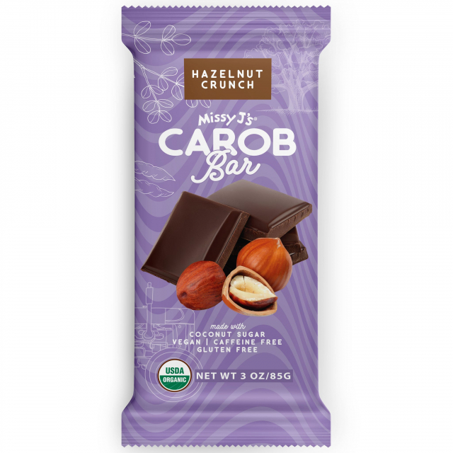 Missy J's / Carob Candy Bar HAZELNUT