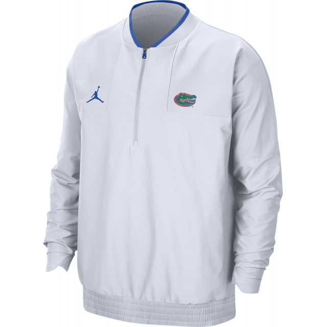 Jordan / Men's Florida Gators Football Sideline Coach Lightweight White