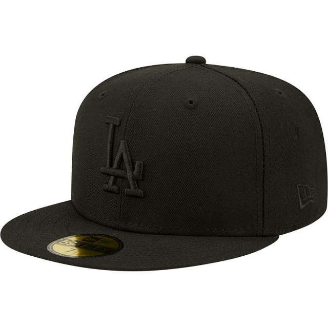 New Era / Men's Los Angeles Dodgers Black 59Fifty Colorpack Fitted Hat