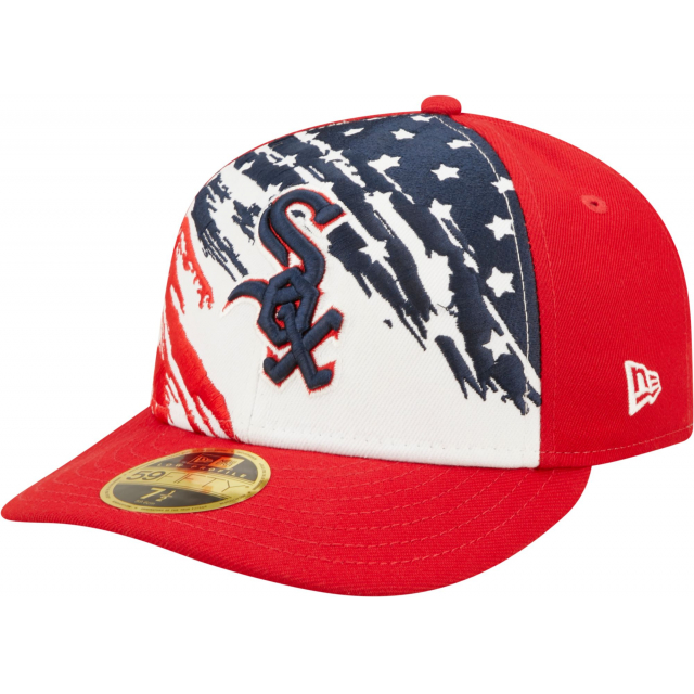 New Era / Men's Fourth of July '22 Chicago White Sox Red 59Fifty Low