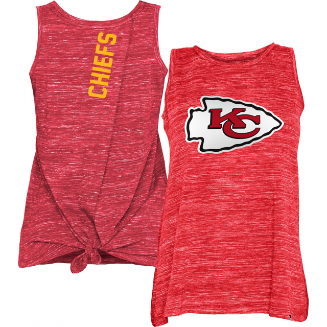 New Era / Women's Kansas City Chiefs Splitback Red Tank Top