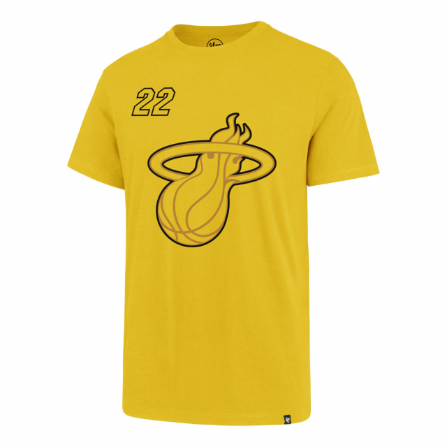 47 Brand / Men's 2021 Earned Edition Miami Heat Jimmy Butler Yellow