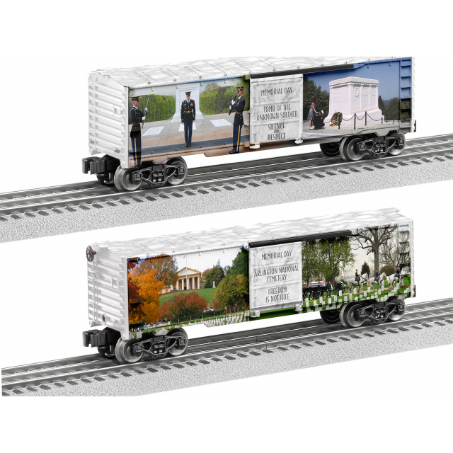 Lionel Trains / O Boxcar Memorial Day