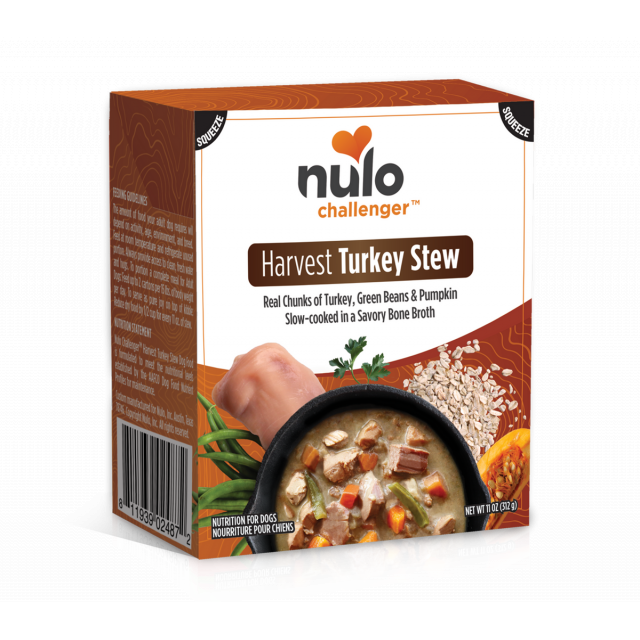 Nulo / Challenger Harvest Turkey Stew Tetrapak Wet Dog Food, 11oz