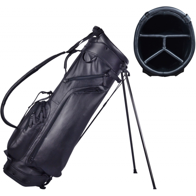 Sun Mountain / Men's Leather Stand Golf Bag