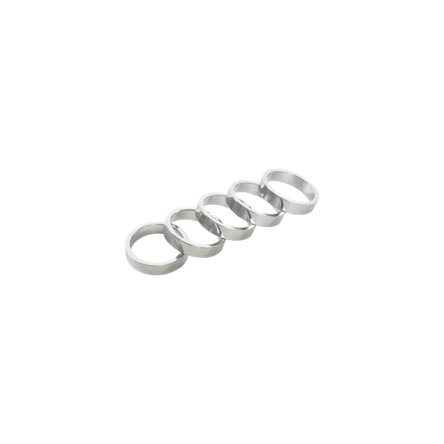 Wheels Mfg / 11/8" Aluminum Headset Spacers 5 Pack