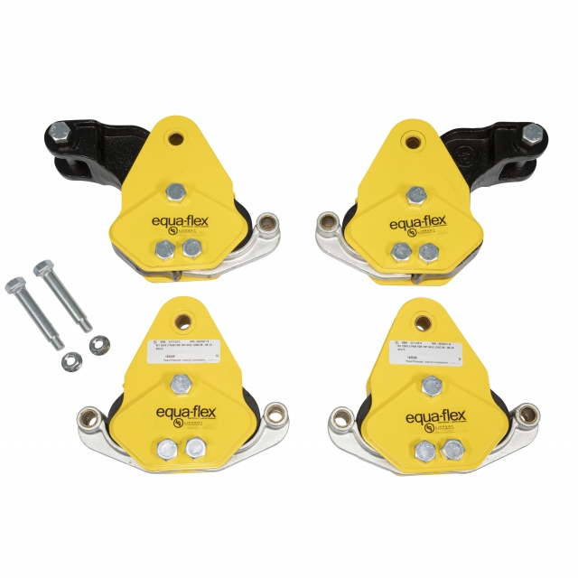 LIPPERT / Equa-Flex Rubberized Equalizer Triple Axle Kit, Heavy-Duty ...