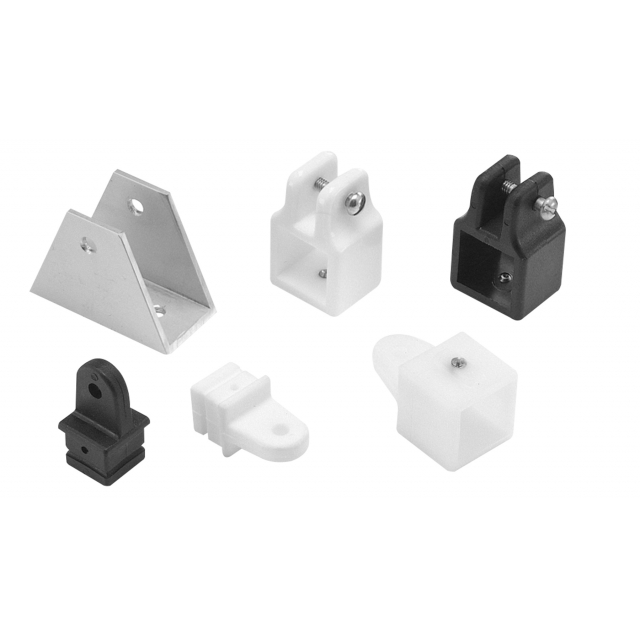 LIPPERT / Taylor Made 1" Square White Nylon Bimini Top Internal Eye End