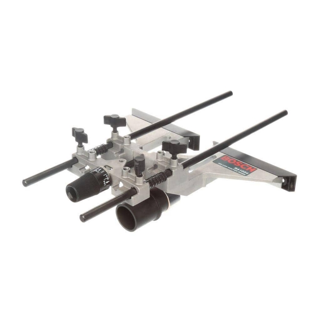 Bosch / Deluxe Router Edge Guide Accessory with Dust Extraction Hood ...