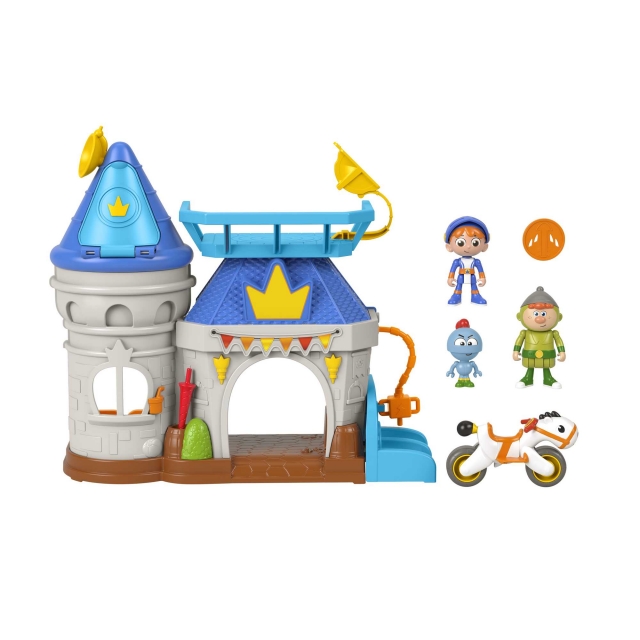 Fisher-Price Gus The Knight Minus Drag & Shadow Knight Set – With Dragon, Catapult & Figures