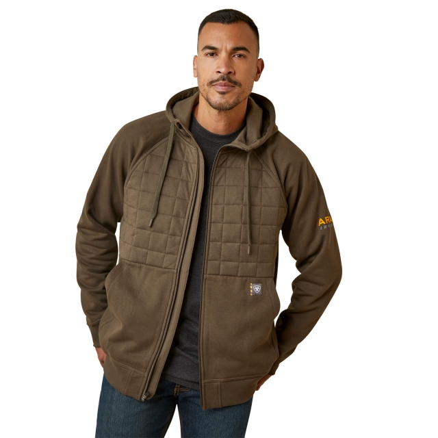 Ariat / Men's Rebar Regulator Full Zip Hoodie