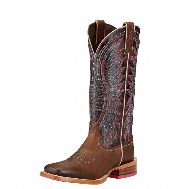 vaquera western boot ariat