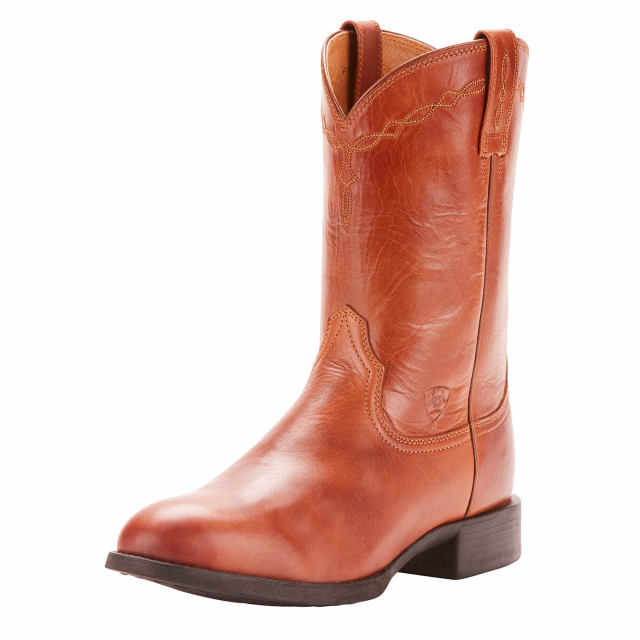 heritage roper western boot