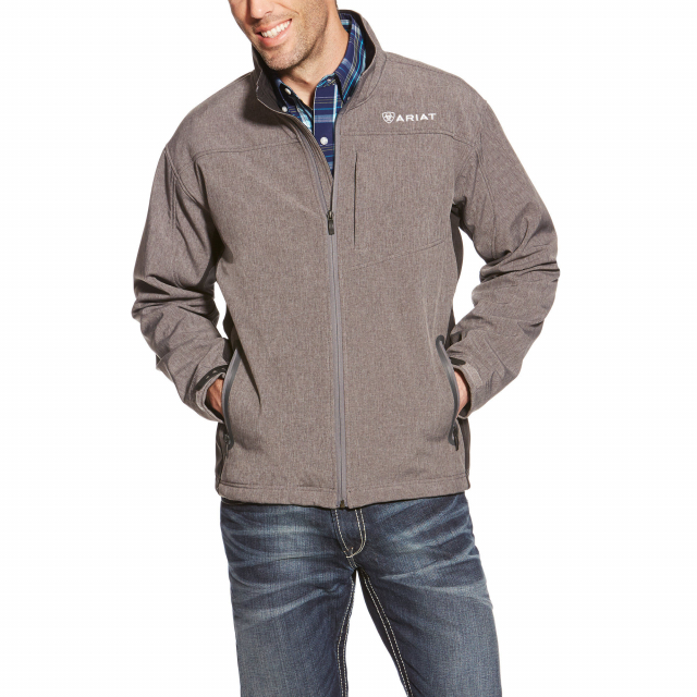 ariat men's vernon softshell jacket