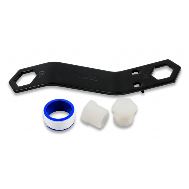 Camco / RV Water Heater Drain Plug Kit (E/F)