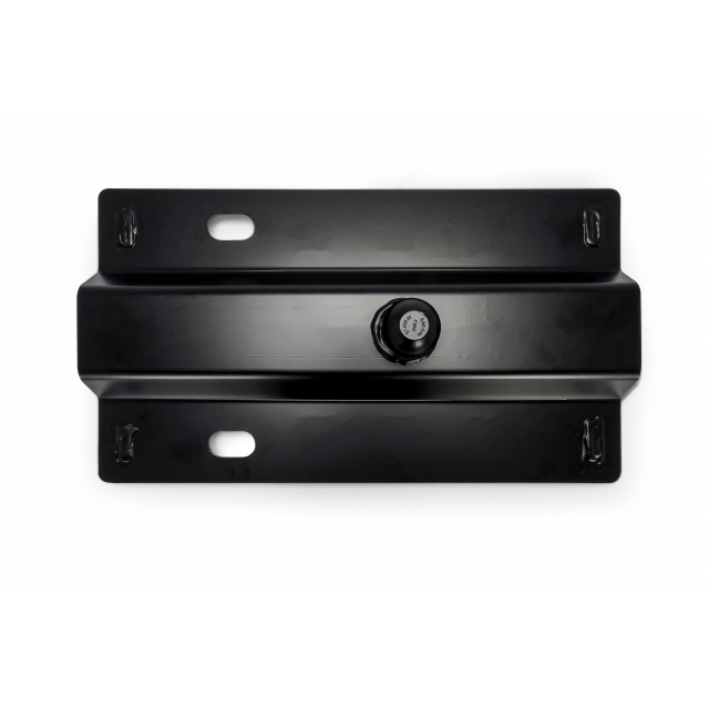 Camco / EazLift Gooseneck Ball and Plate, Rail Mount