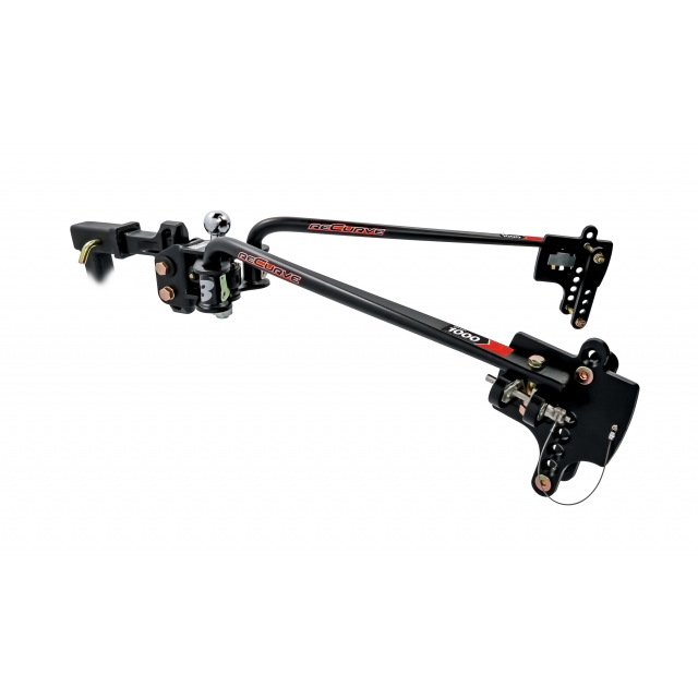 Camco / EazLift ReCurve R3 600lb Weight Distribution Hitch Features 800lb Max Tongue Weight