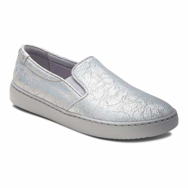 metallic slip on