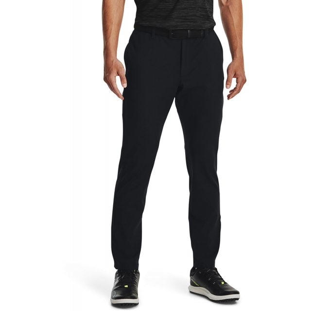 Pleated Tapered Golf Pants - Deep Steel