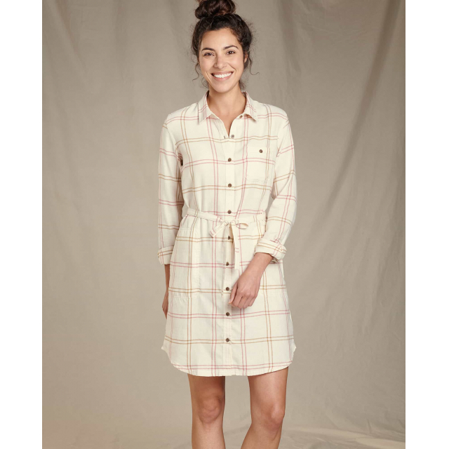 flannel shirtdress