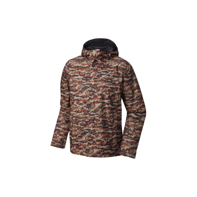 columbia watertight printed jacket