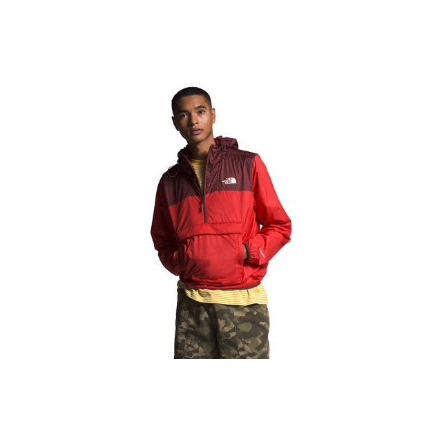 the north face men's fanorak pullover jacket