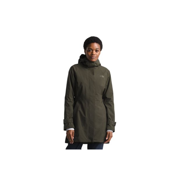 the north face city breeze rain trench