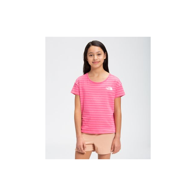The North Face Girl S S S Tri Blend Tee