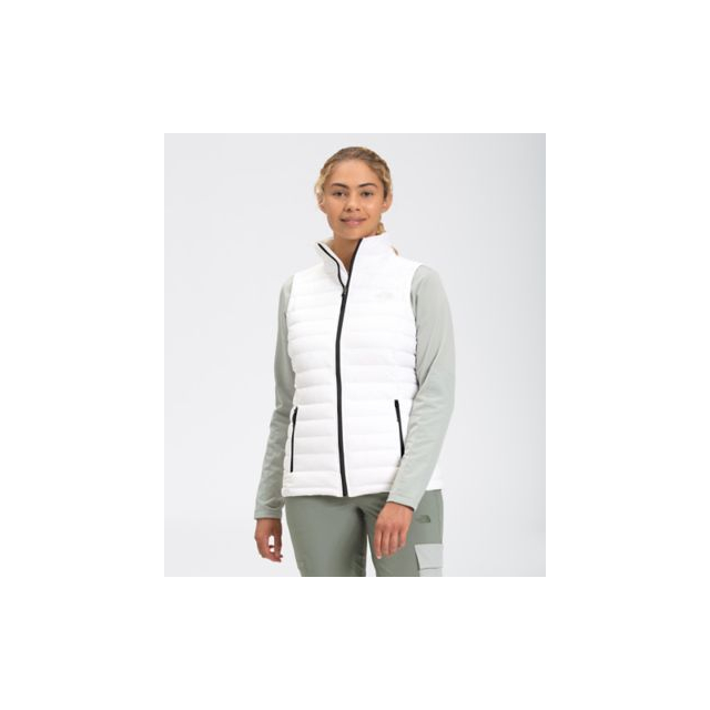 north face women's stretch down vest
