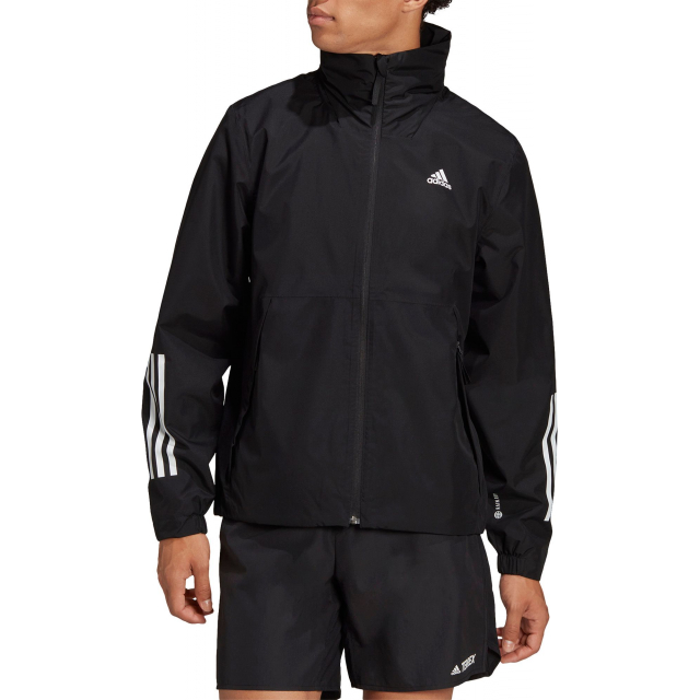 Adidas / Men's Basic 3Stripes Rain.RDY Jacket