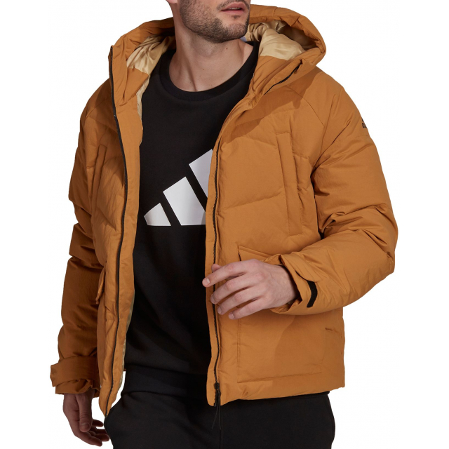 Adidas / Men's Big Baffle Down Jacket