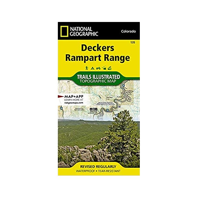 National Geographic Maps / Deckers, Rampart Range Map