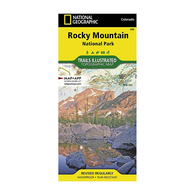 National Geographic Maps / Rocky Mountain National Park Map