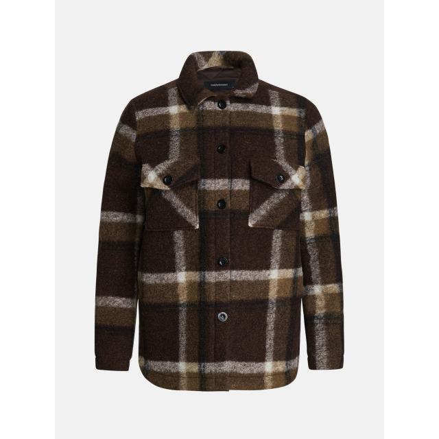Kelly Wool Shirt Jacket Women