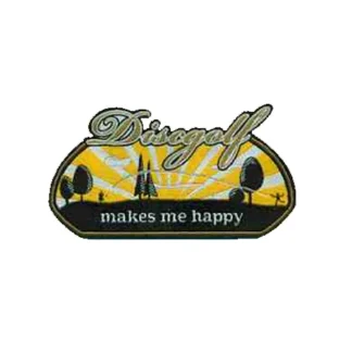 Disc Golf Makes Me Happy Patch