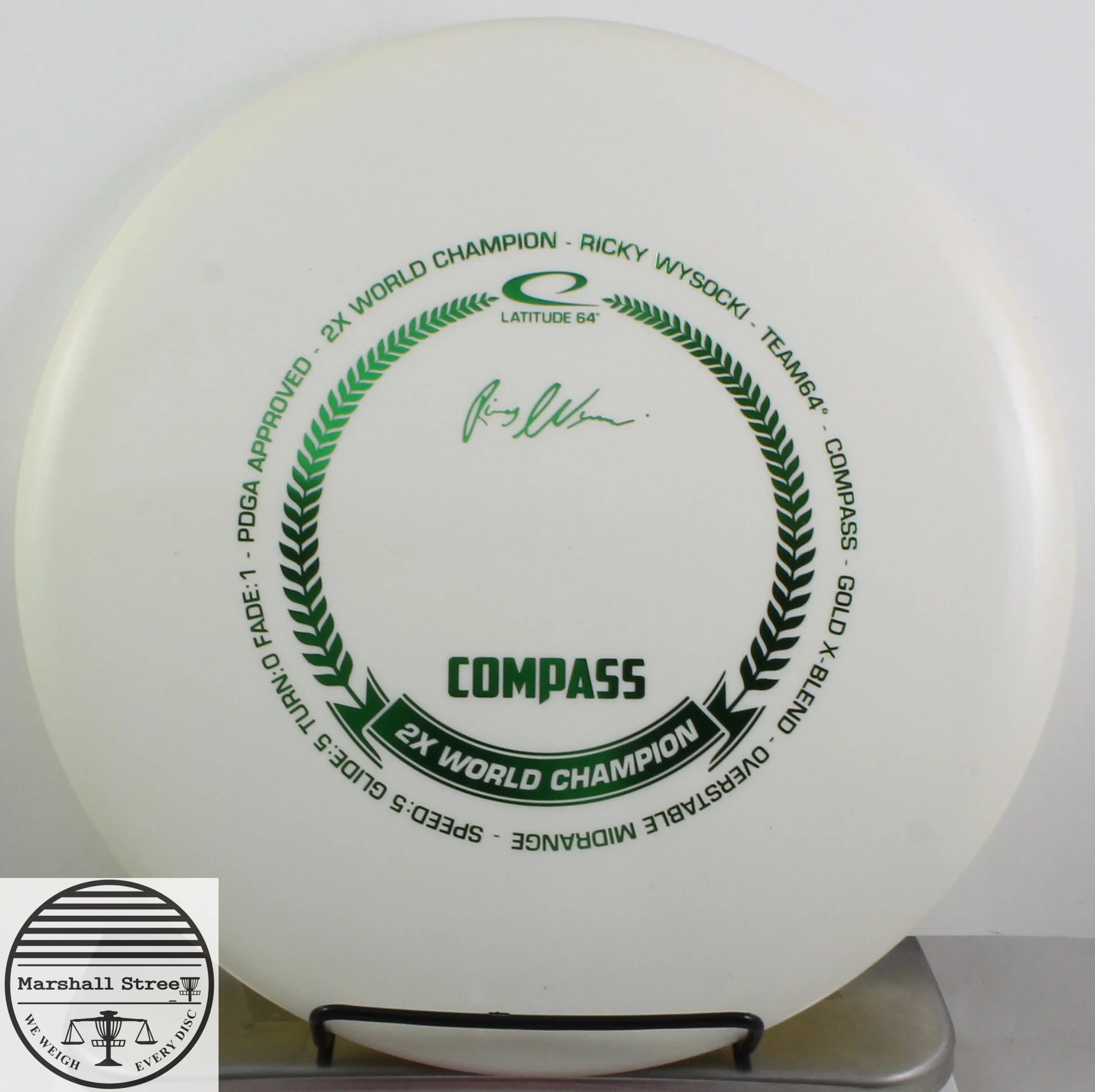 Gold-X Compass, Ricky Stamp