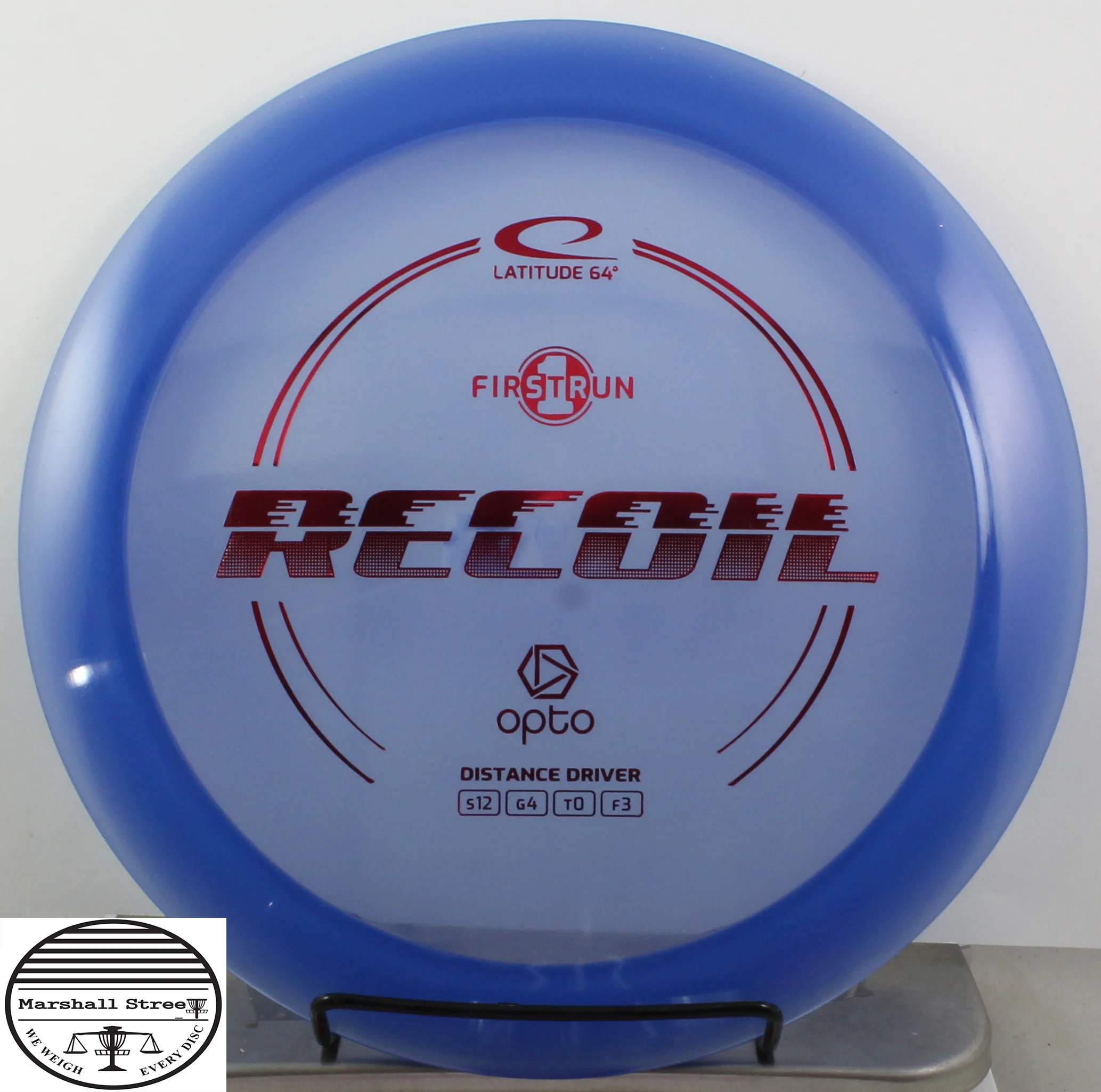 Opto Line Recoil, 1st Run