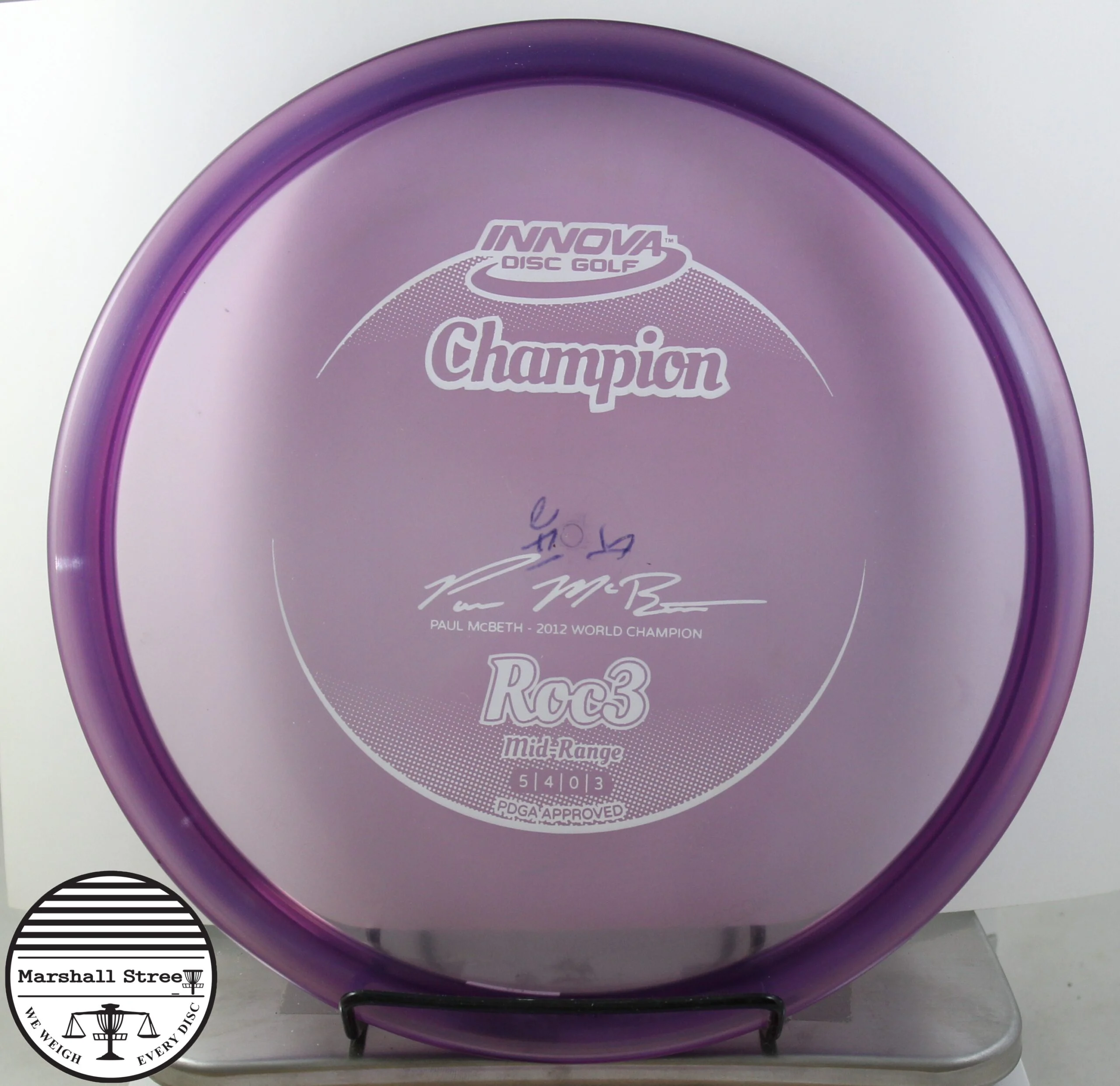 Champion Roc3, McBeth 1x