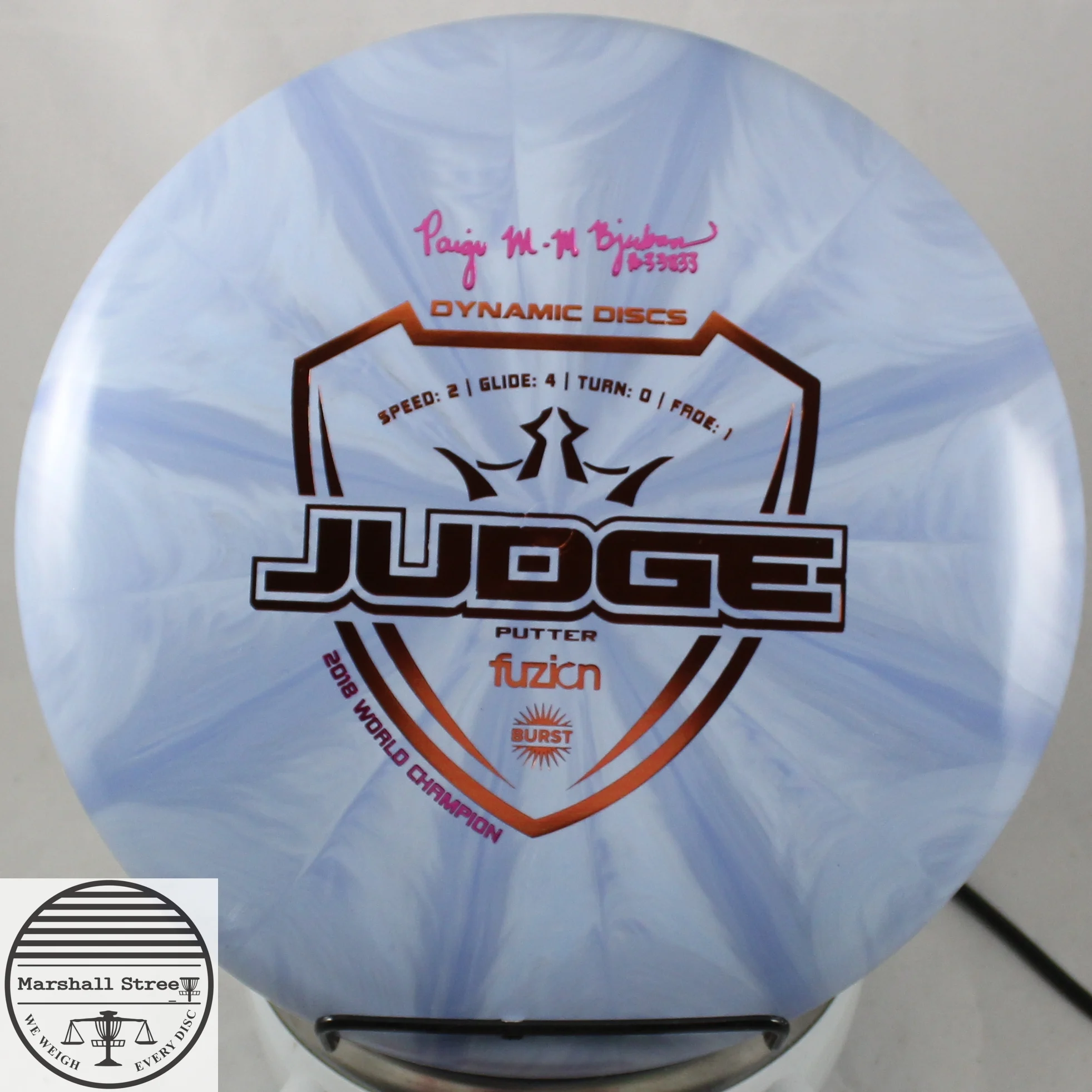 Fuzion Burst Judge, Bjerkaas