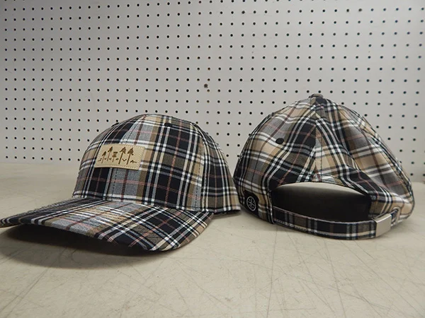 Innova Plaid Tree Patch Hat